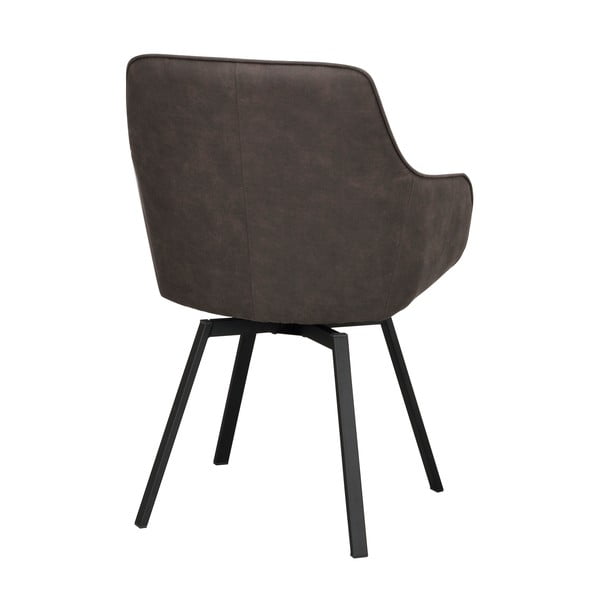 Szürke kárpitozott étkezőfotel szett 2 db-os Alison – Rowico-image-4