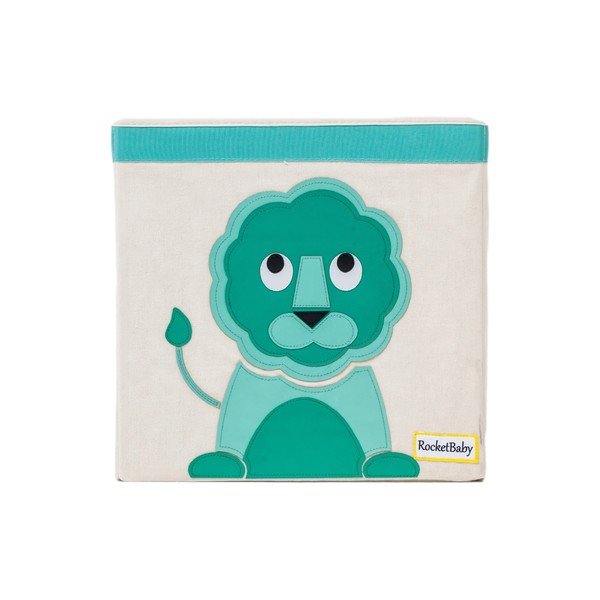 Textil gyerek tárolódoboz Eddy the Lion - Rocket Baby-image-2
