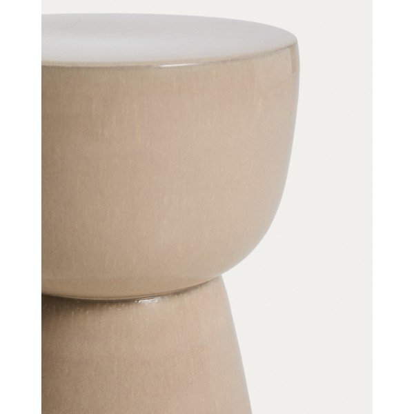 Kerámia kerek kerti kisasztal 36x36 cm Mesquida – Kave Home-image-4