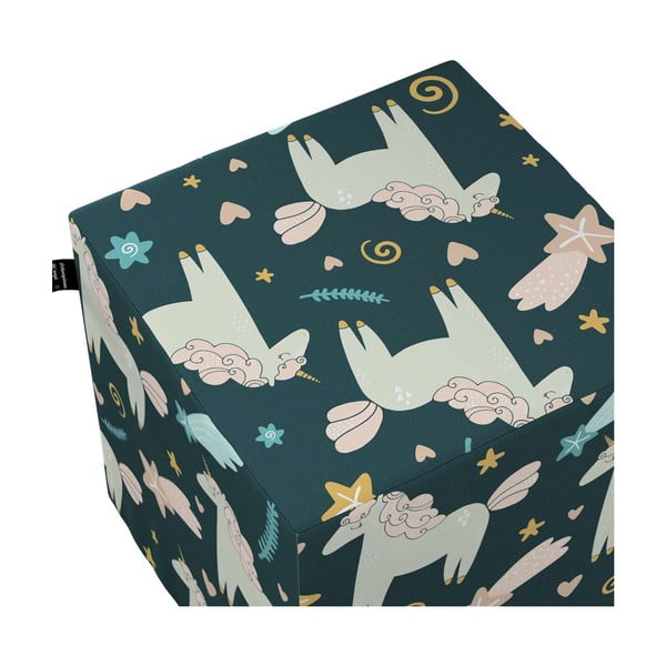 Kék gyerek puff Magic - Yellow Tipi-image-1