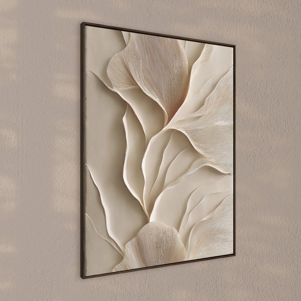 Nyomtatott keretezett kép 60x80 cm Gentle Curves – Styler-image-1