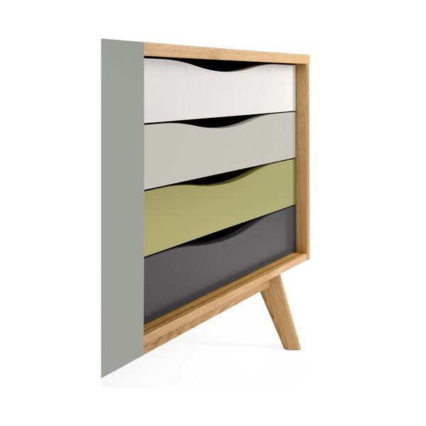 Avon szürke komód - Woodman-image-4