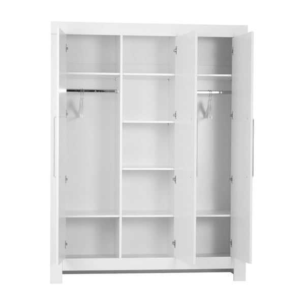 Calmo fehér 3 ajtós gardrób - Pinio-image-1