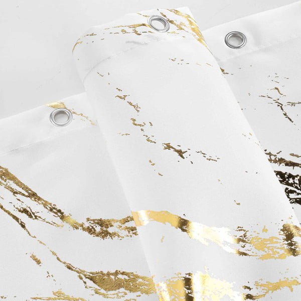 Zuhanyfüggöny 180x200 cm Aquamarbre – douceur d'intérieur-image-3