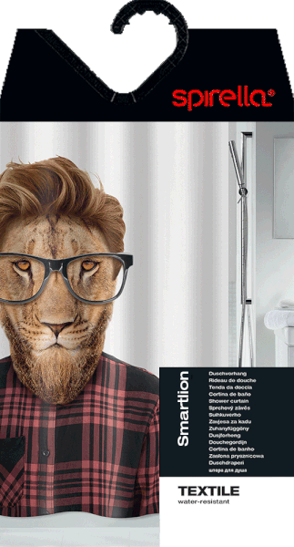 Zuhanyfüggöny 180x200 cm Smartlion – Spirella-image-2