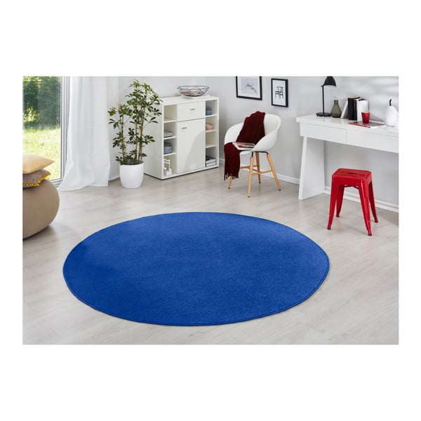 Kék szőnyeg, Ø 200 cm - Hanse Home-image-3