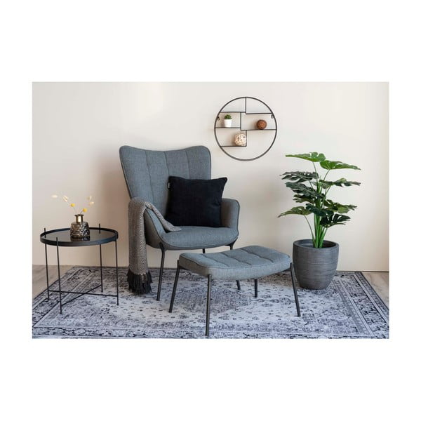 Fekete többszintes fém polc Genk - House Nordic-image-4