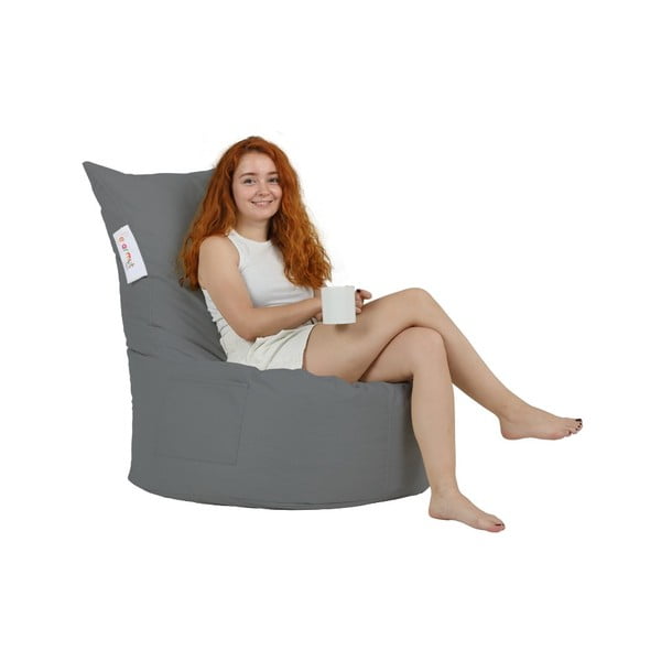 Sötétszürke kerti ülőzsák Balina – Floriane Garden-image-1