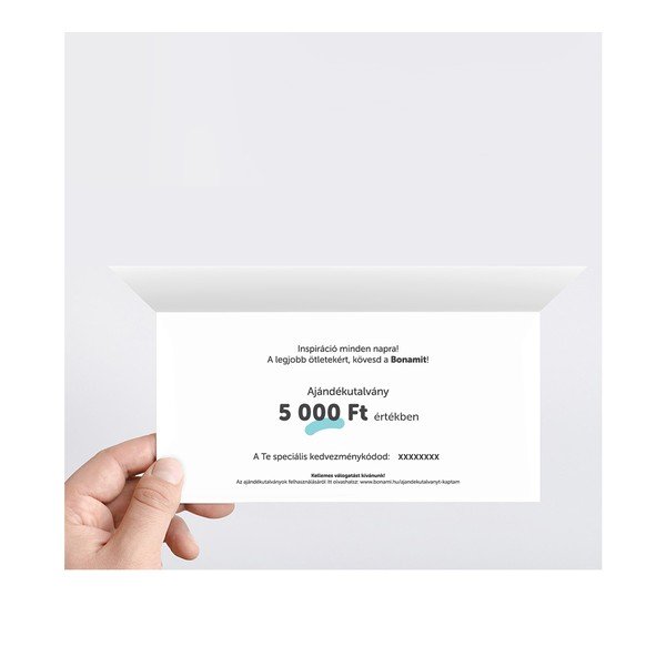 Nyomtatott ajándékutalvány 5 000 Ft értékben-image-1