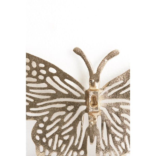 Fém fali dekoráció 26x16 cm Butterfly – Light & Living-image-2