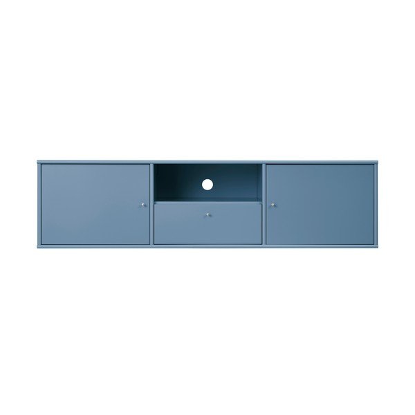 Kék TV-állvány 161x42 cm Mistral – Hammel Furniture