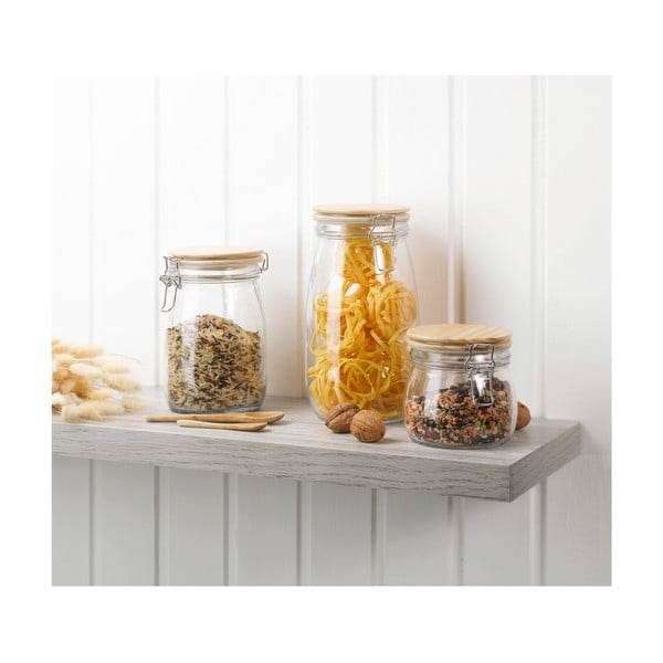 Őrölt élelmiszer tartó üveg doboz – Homéa-image-2