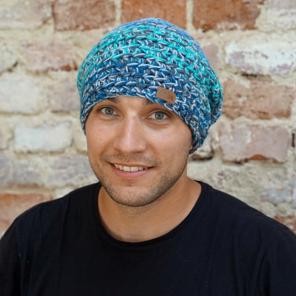 Matt kézzel horgolt sapka - DOKE-image-1