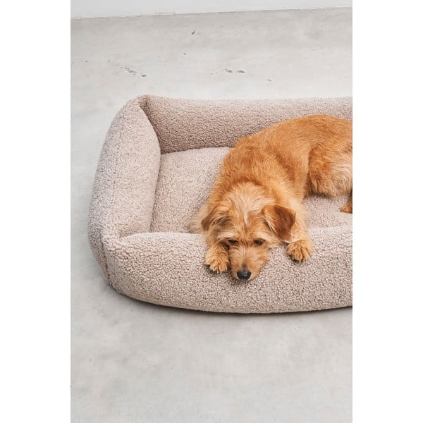 Bézs buklé fekhely kutyáknak 55x70 cm Senso Greige S – MiaCara-image-3