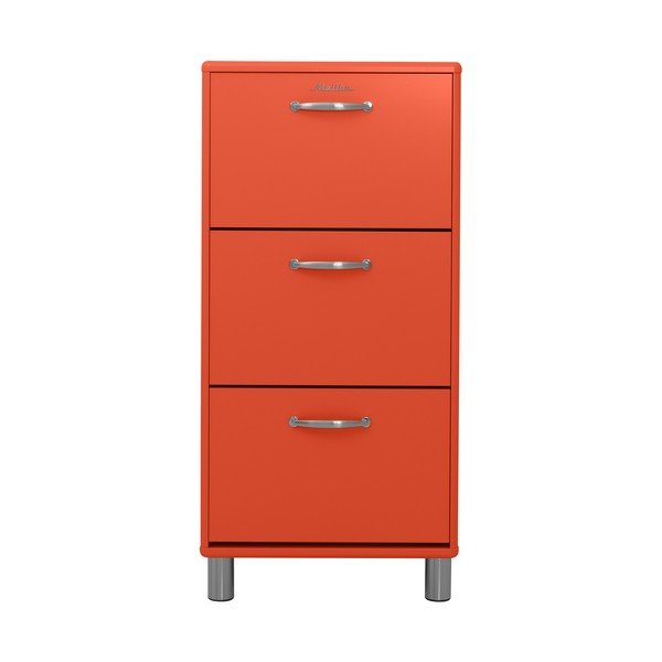 Piros cipőtartó billenő fiókokkal Malibu - Tenzo-image-1