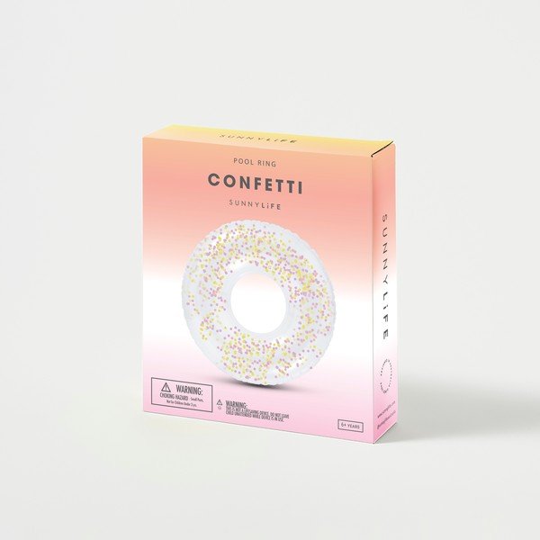 Confetti úszógumi, ø 110 cm - Sunnylife-image-4