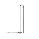 Fekete LED állólámpa (magasság 120 cm) Bow – Kave Home