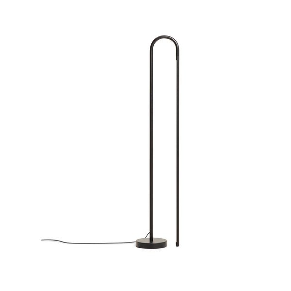 Fekete LED állólámpa (magasság 120 cm) Bow – Kave Home