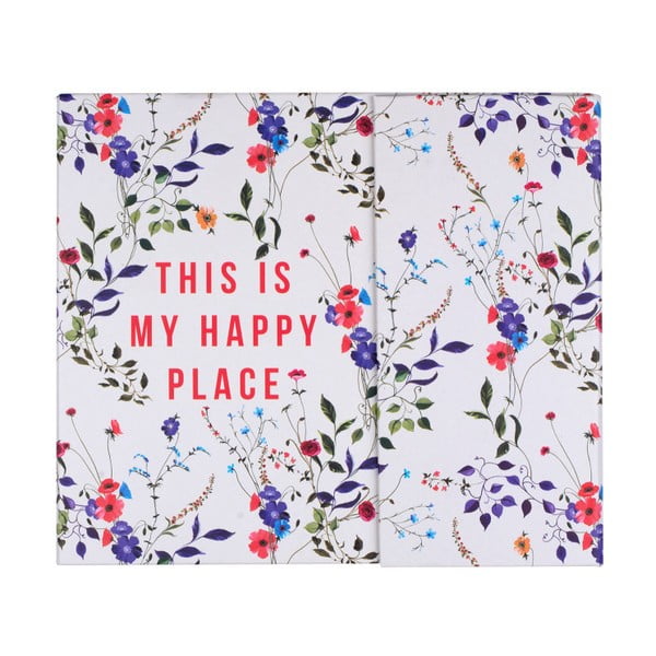 This Is My Happy Place heti tervező post-itekkel és tárolórekesszel - Tri-Coastal Design