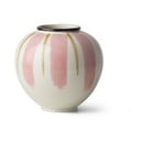 Fehér-rózsaszín kerámia váza ø 16 cm Canvas - Kähler Design