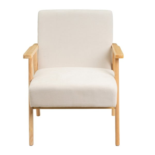 Fehér zsenília fotel Vintage – Casa Selección-image-2