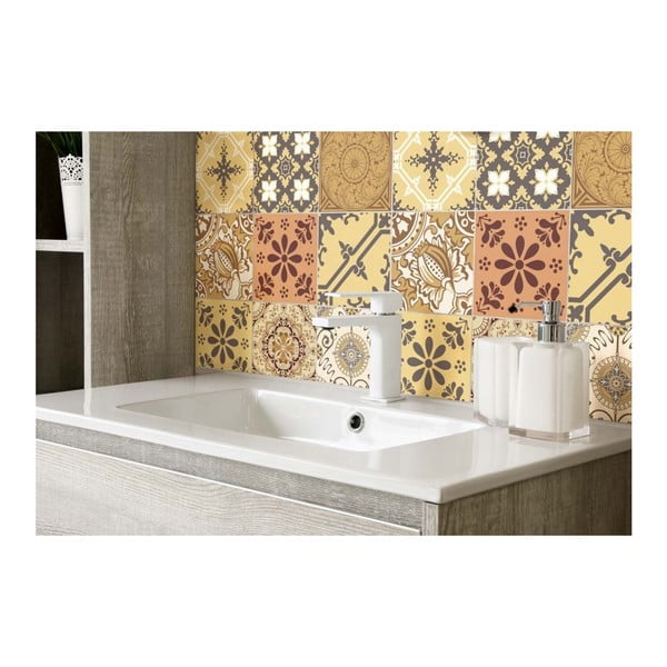 Cottage 9 db-os matrica szett, 10 x 10 cm - Ambiance-image-3