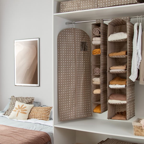 Dots bézs ruhahuzat, 137 cm - Compactor-image-1