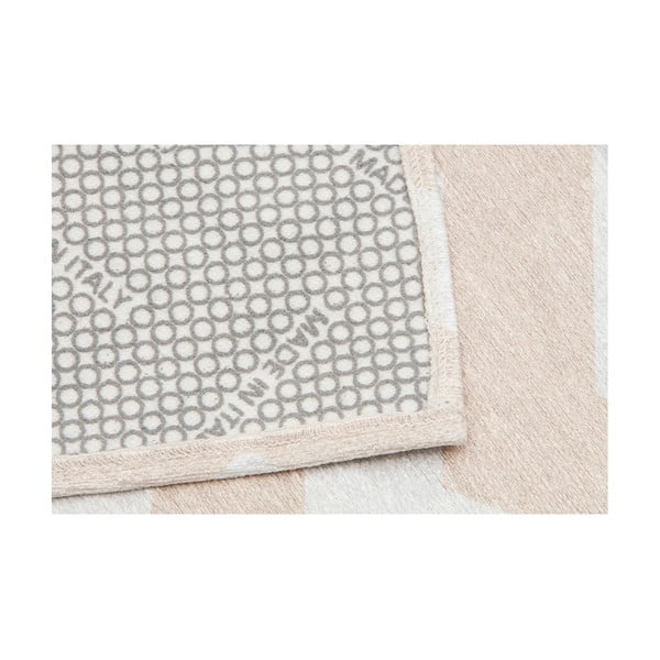 Optical bézs-fehér futószőnyeg, 80 x 130 cm - Floorita-image-3