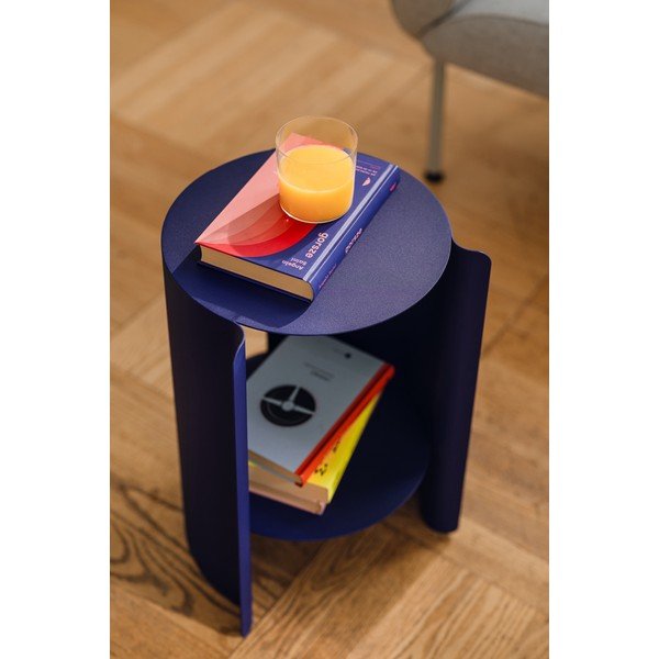 Acél kerek tárolóasztal ø 32 cm Wa – noo.ma-image-4