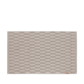 Bézs fürdőszobai kilépő 50x80 cm Geo – Mette Ditmer Denmark