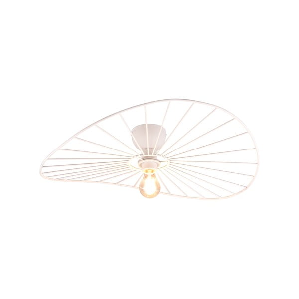 Fehér mennyezeti lámpa ø 60 cm Chapeau – Reality-image-1