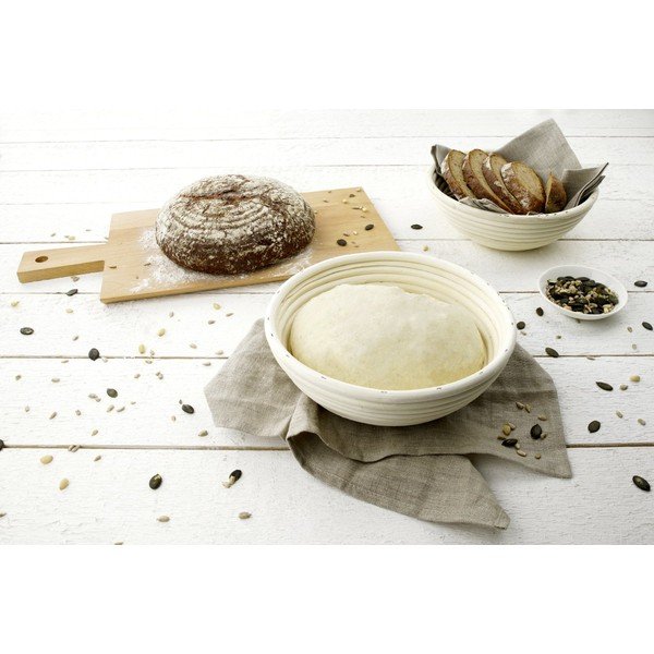 Patisserie rattan tésztakelesztő kosár, ø 22 cm - Fackelmann-image-1