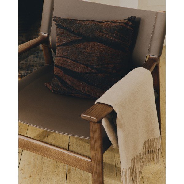 Jacquard párnahuzat 50x50 cm Frilo – Kave Home-image-1