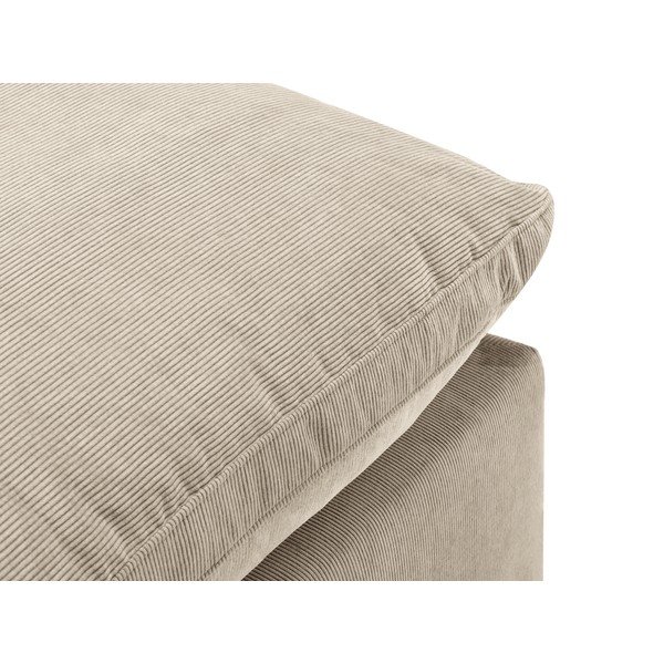 Galaxy bézs kétoldalas sarokrész moduláris kordbársony kanapéhoz - Windsor & Co Sofas-image-3