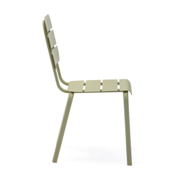 Zöld fém kerti szék szett 4 db-os Alicante – Ezeis-image-2