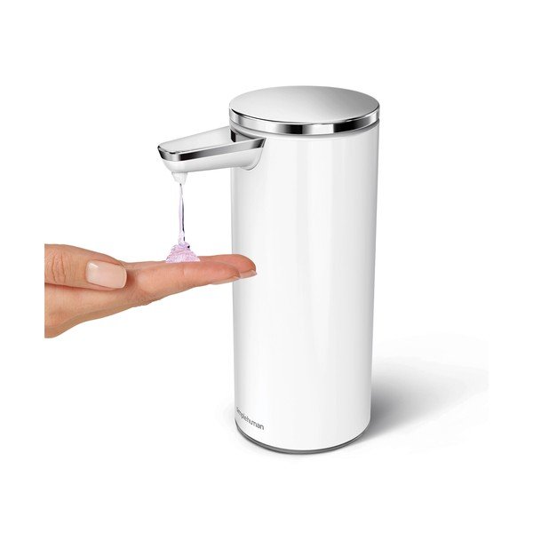 Fehér acél automata szappanadagoló 266 ml - simplehuman-image-1