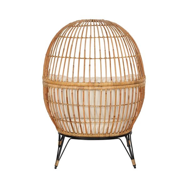 Nodi Beige rattan kerti fotel - Bonami Essentials-image-2