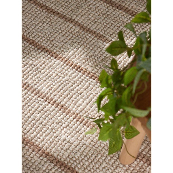 Krémszínű kézi szövésű juta szőnyeg 160x230 cm Harvest Sierra – Elle Decoration-image-2