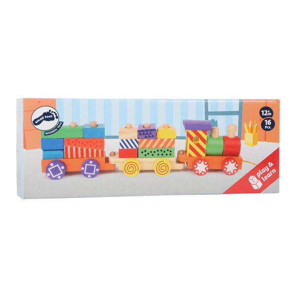 Bright Colours fa játékvonat - Legler-image-1