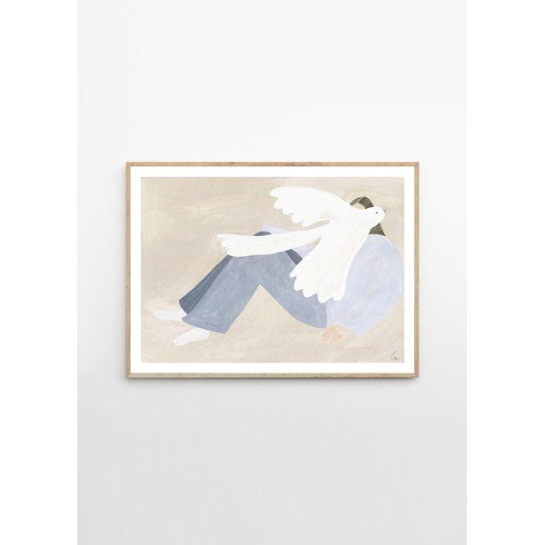 Poszter 70x50 cm Bright Bird – Clara Schicketanz – The Poster Club-image-3