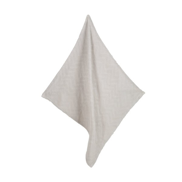 Világosszürke bio pamut kötött gyerek takaró 80x80 cm Lil Planet – Roba-image-3