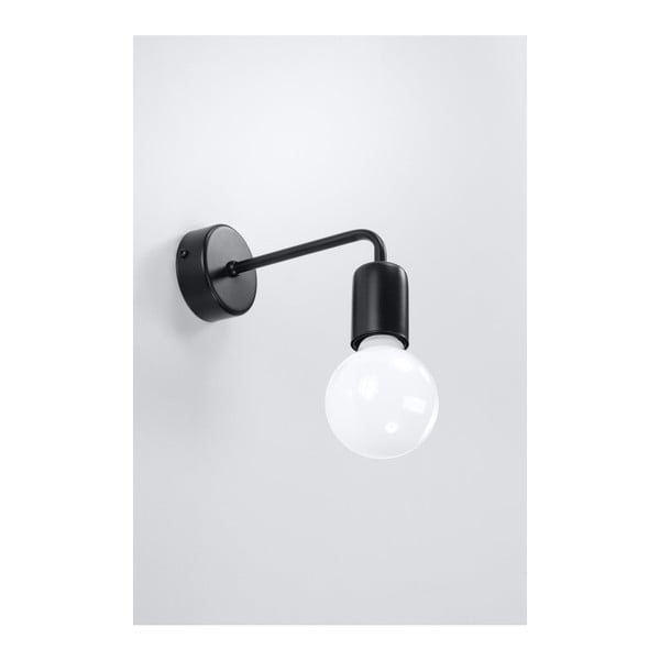 Donato fekete falilámpa - Sollux-image-1