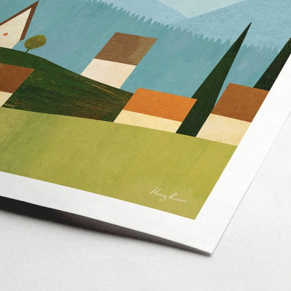 Poszter 50x70 cm Tatry – Travelposter-image-2