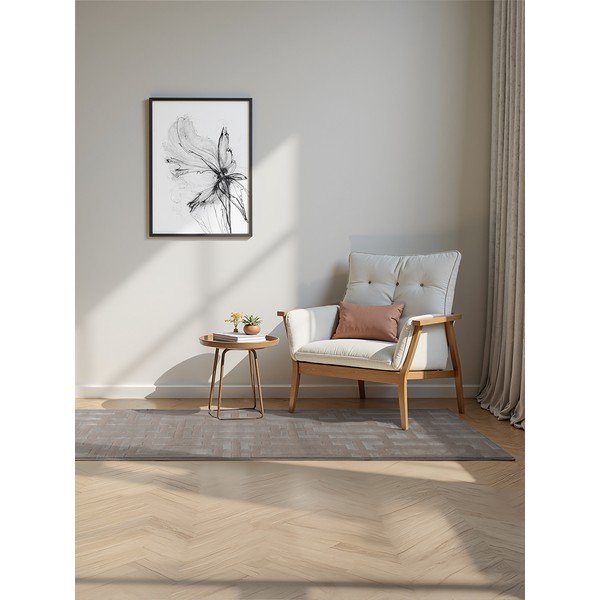 Bézs futószőnyeg 80x240 cm Perles Onyx – Elle Decoration-image-1