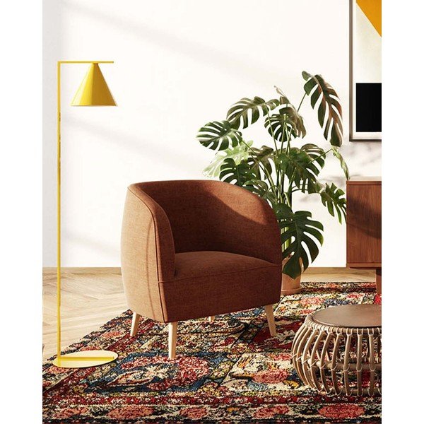 Téglavörös fotel Licio – Ame Yens-image-1