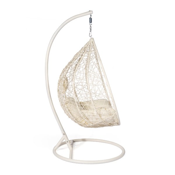 Noela krémfehér műrattan függőfotel - Bonami Selection-image-2
