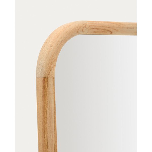 Fali tükör tömörfa kerettel 54x154 cm Milsa – Kave Home-image-4