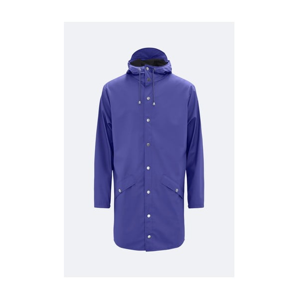 Long Jacket nagy vízállóságú lila uniszex kabát, M/L - Rains