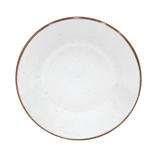 Sardegna fehér agyagkerámia desszertes tányér, ⌀ 24 cm - Casafina