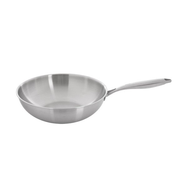 Wok rozsdamentes acél serpenyő ø 30 cm Steela – Orion